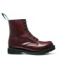 Solovair NPS Shoes Made in England 8 Eye Oxblood Hi-Shine Derby Boot EUR 42,5 (UK8,5)