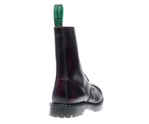 Solovair NPS Shoes Made in England 11 Loch Burgundy Rub Off Steel Derby Boot EUR 43 (UK9)
