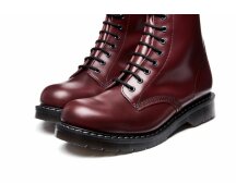 Solovair NPS Shoes Made in England 11 Eye Oxblood Hi-Shine Derby Boot EUR 41 (UK7)