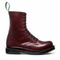 Solovair NPS Shoes Made in England 11 Eye Oxblood Hi-Shine Derby Boot EUR 42 (UK8)