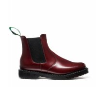 Solovair NPS Shoes Made in England Oxblodd Hi-Shine Dealer Chelsea Boot