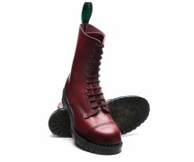Solovair NPS Shoes Made in England 11 Loch Oxblood Steel Derby Boot