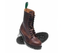 Solovair NPS Shoes Made in England 11 Eye Gaucho Crazy Horse Steel Derby Boot EUR 42 (UK8)