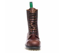 Solovair NPS Shoes Made in England 11 Eye Gaucho Crazy Horse Steel Derby Boot EUR 42 (UK8)