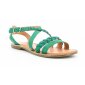 Kickers Sandale Diappo Green Goat Suede + Cow Nappa