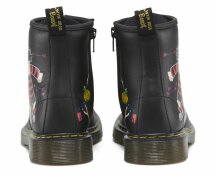 Dr. Martens Kids 8 Loch Delaney Black Dennis...