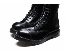 Solovair NPS Shoes Made in England 11 Eye Black Englander Steel Toe Derby Boot EUR 41 (UK7)