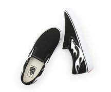 Vans Classic Slip-On Flame Black White