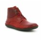 Kickers Ankel Boot Hobbytwo light Red Cuir Upcard + Split Coupeshoes 734574-5041