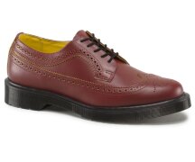 Dr. Martens 5 Loch 3989 Cherry Red+Yellow Smooth