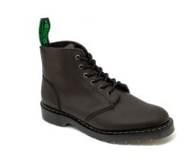 Solovair NPS Shoes Made in England 6 Loch Black Greasy 2...