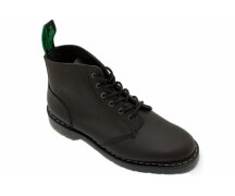 Solovair NPS Shoes Made in England 6 Eye Black Greasy 2...