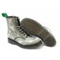 Solovair NPS Shoes Made in England 8 Loch Grey Rub Off Derby Boot