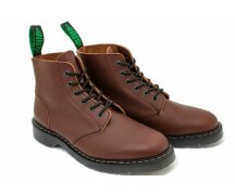 Solovair NPS Shoes Made in England 6 Eye Marron Full Grain Derby Ankle Boot EUR 42,5 (UK8,5)