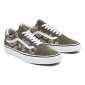 Vans Old Skool Peace Paisley Grape Leaf True White