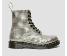 Dr. Martens 8 Eye 1460 Pascal Silver Stud Emboss Leather