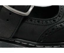 Nevermind Mary Janes Black Greasy Brogue EUR 42