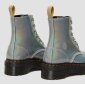 Dr. Martens 6 Eye Molly Silver Iridescent Prysm Eur 40 (UK6,5)