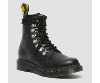 Dr. Martens 8 Loch 1460 Laced Black Virginia