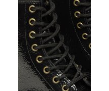 Dr. Martens 8 Eye 1460 Black Distressed Patent