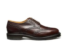 Solovair NPS Shoes Made in England 5 Eye Brown Horween...