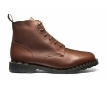 Solovair NPS Shoes Made in England 6 Loch Chestnut Waxy...