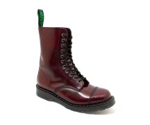 Solovair NPS Shoes Made in England 11 Loch Cherry Red...