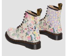 Dr. Martens 8 Loch 1460 Ivory Floral Backhand