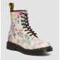 Dr. Martens 8 Loch 1460 Ivory Floral Backhand