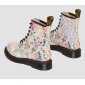 Dr. Martens 8 Loch 1460 Ivory Floral Backhand