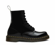 Dr. Martens 8 Loch 1460 Black Patent Lamper 11821011 Eur 42 (UK8)